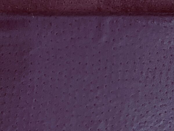 Purple Ostrich Effect Transfer on Pig Skin (Ref-gh.eol)