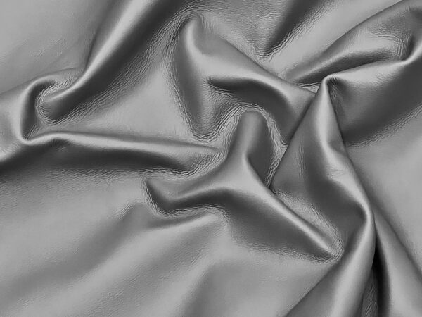 Iroko Pewter : Subtle Printed Grain Leather Cow Side : 1.2-1.4mm (Ex Pittards Stock) - Image 3