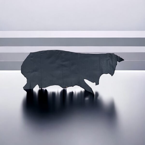 Krypton Excell Navy : Milled Leather Cow Side with Smooth Grain, 1.2-1.4mm (Ex Pittards Stock) - Image 2