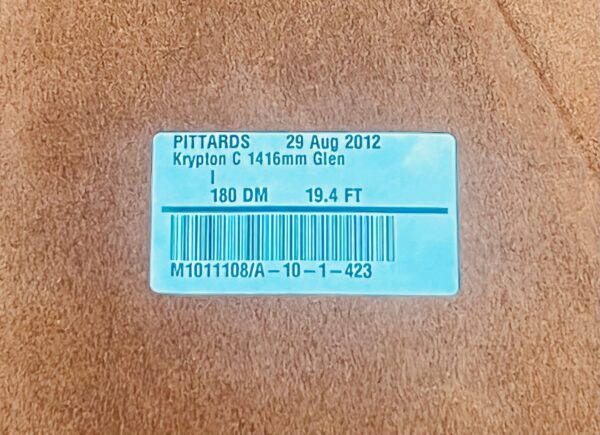 Krypton C Glen : Milled Leather Cow Side with Smooth Grain, 1.4-1.6mm (Ex Pittards Stock) - Image 4