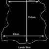 Antique Brown, Distressed Leather Lambskin : (0.7-0.8mm 2oz) 8 - Image 2
