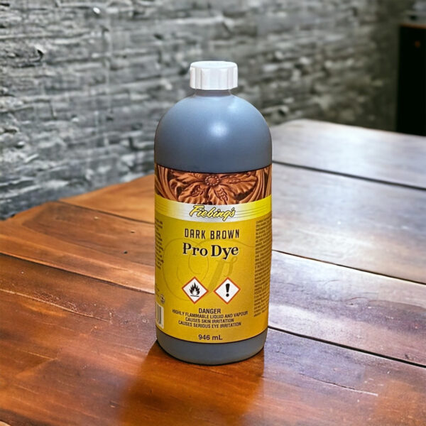 Fiebing's Pro Dye! Large Bottles (946ml - 32oz) Spirit Based Leather Dye : 9 Colours available. - Image 4