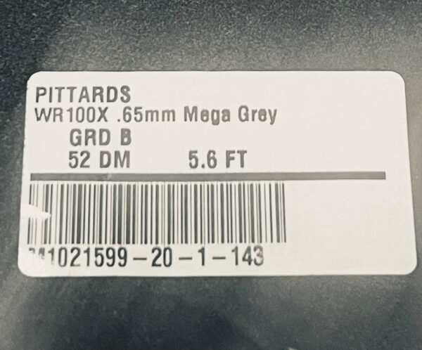 Pittards Gloving Leather Mega-Grey : 0.65mm Water Resistant Lambskin (Ex Pittards Stock) WR100X.65MegaGreyB - Image 4