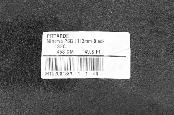 Minerva Black, Smooth Grain Upholstery Leather : 1.1-1.3mm (Ex Pittards Stock) - Image 4