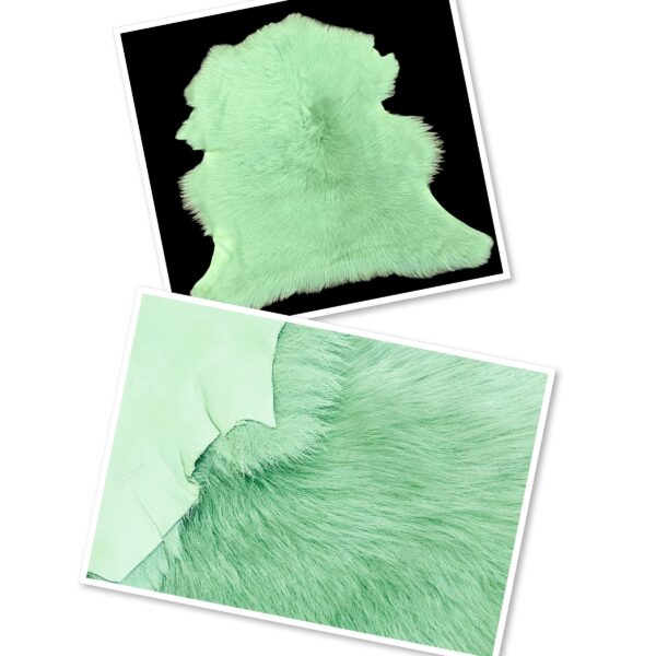 Toscana Mint : 9 Piece Shearling Bundle With Light Nappalan Reverse (Ref-gh.eol)