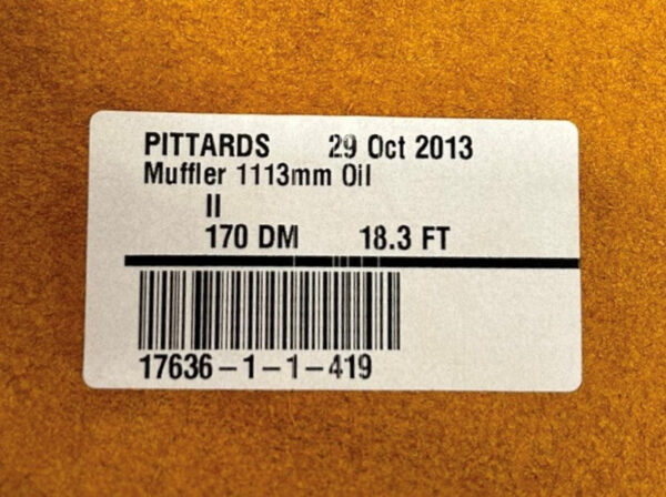 Muffler Oil : Smooth Grain Soft Cow Side : 1.1-1.3mm (Ex Pittards Stock) - Image 4