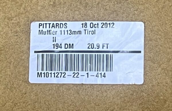 Muffler Tirol : Smooth Grain Soft Cow Side : 1.2-1.4mm (Ex Pittards Stock) - Image 4