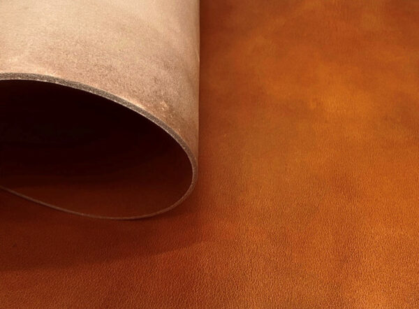 Tan, Vegetable Tanned Buffalo Leather With Slight Pull-up : (3.5-4.0mm 9-10 oz) 10 - Image 2