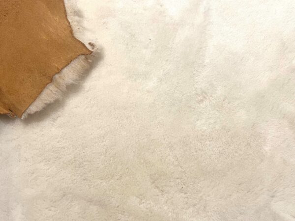 Off-White Merino :12mm Straight Wool 5 Piece Bundle with Suede Reverse (Ref-gh.eol) Bundle23 - Image 3