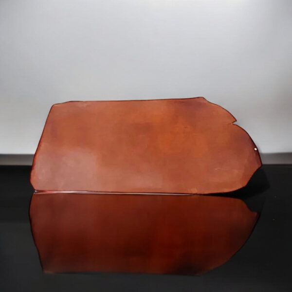 Brandy, Vegetable Tanned Buffalo Leather With Slight Pull-up : (3.5-4.0mm 9-10 oz) 10