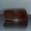 Dark Brown, Vegetable Tanned Buffalo Leather With Slight Pull-up : (3.5-4.0mm 9-10 oz) 10
