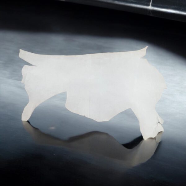 Palio Off-White CPL, Muted Buffed Cow Side : 1.2-1.4mm (Ex Pittards Stock) PalioCPL1214mm OffWhite - Image 2
