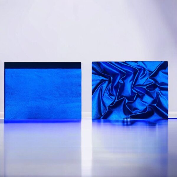 Cobalt, Metallic Foiled Leather Pig Skin : 0.6-0.7mm 1.5oz) 15