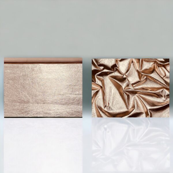 Pink, Metallic Foiled Leather Pig Skin : (0.6-0.7mm 1.5oz) 15