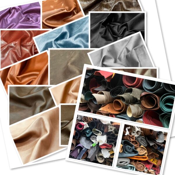 Ex Pittards Stock: Bovine Leather Mystery Bundle in Substance 1.5mm/2.5mm (Perfect for Producing Bags)