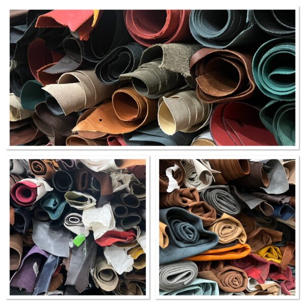Ex Pittards Stock: Bovine Leather Mystery Bundle in Substance 1.5mm/2.5mm (Perfect for Producing Bags) - Image 2