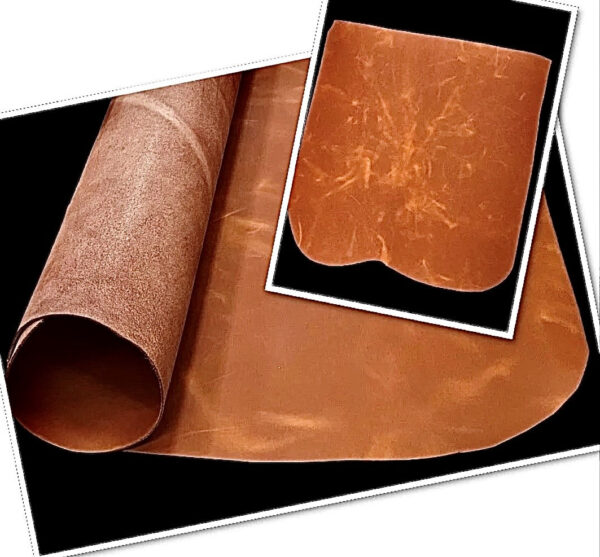 HALVED Splits 130 x 60, Ranger Pull-up Leather in 7 Colours 2.6-2.8mm 6-7oz (Ref-gh.eol) Discontinued - Image 3
