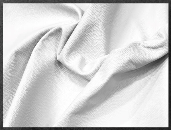 M-Spec Bourbon Running-White, Semi-Firm Printed Grain Leather Cow Side : 1.2-1.4mm (Ex Pittards Stock) - Image 3