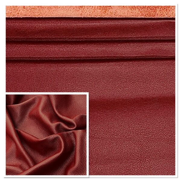 Sandhurst Crimson, Italian Leather Cow Hide : (1.3-1.5mm 3.5oz) 25 - Image 2