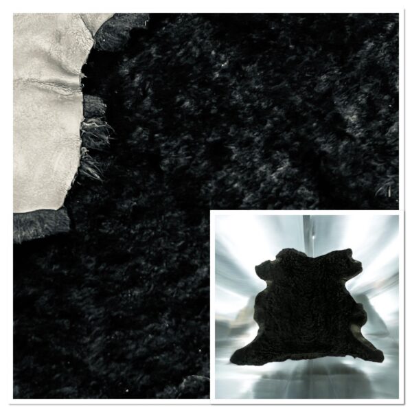 Shaved Toscana Black : 12 Piece Shearling Bundle with Nappalan Reverse (Ref-gh.eol) Bundle17-A&B.