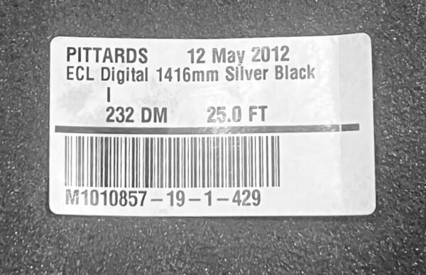 ECL Digital Silver-Black, Printed Leather Cow Side : 1.4-1.6mm (Ex Pittards Stock) 25 - Image 4