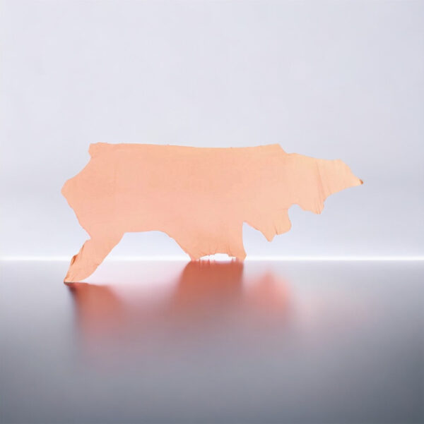 Soho Cupid : Nude Coloured Leather Cow Side : 1.2-1.4mm (Ex Pittards Stock) - Image 2