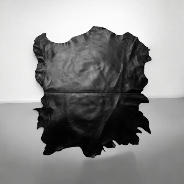 Pittards Gloving Leather Somerset Black : 0.65mm Lambskin (Ex Pittards Stock) SomersetNappa.65TFBlackA - Image 2