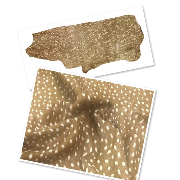 Hair-On Side : Spotty Brown (1.4-1.6mm 4oz) 20 Discontinued, Pattern 21