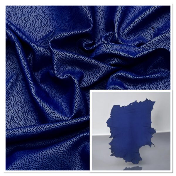 Spyder-Print Royal : Goat Leather: 0.7mm (Ex Pittards Stock) WR100X.7mmSpyderRoyalAA