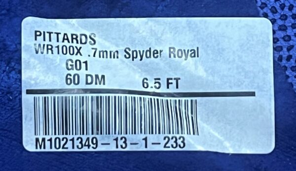 Spyder-Print Royal : Goat Leather: 0.7mm (Ex Pittards Stock) WR100X.7mmSpyderRoyalAA - Image 4