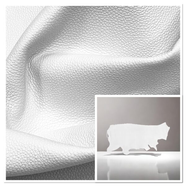 White Stingray : Printed Leather Cow Side : 1.4-1.6mm (Ex Pittards Stock)
