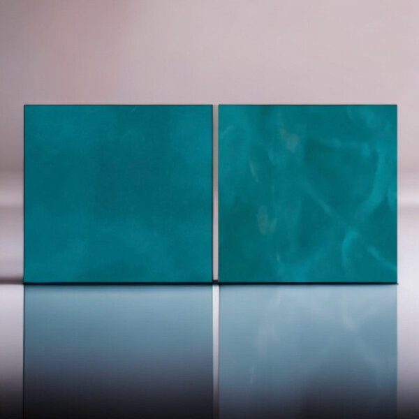 Teal, Texas Crazy Horse : South American Pull Up Leather Cow Side : (1.8-2.0mm 5oz) 28 - Image 2
