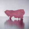 Pink, Texas Crazy Horse : South American Pull Up Leather Cow Side : (1.8-2.0mm 5oz) 28 - Image 2