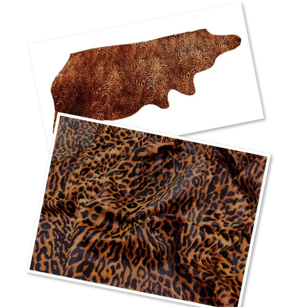 Hair-On Side : Jaguar-Swirl (1.4-1.6mm 4oz) 20 Discontinued. Pattern2