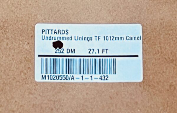 Undrummed Linings Camel : 1.0/1.2mm (Ex Pittards Stock) - Image 4