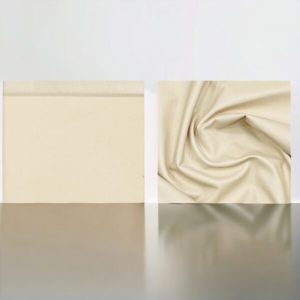 Valencia Cream, Leather Lambskin : Italian Lamb Nappa (0.6-0.7mm 1.5oz) 10