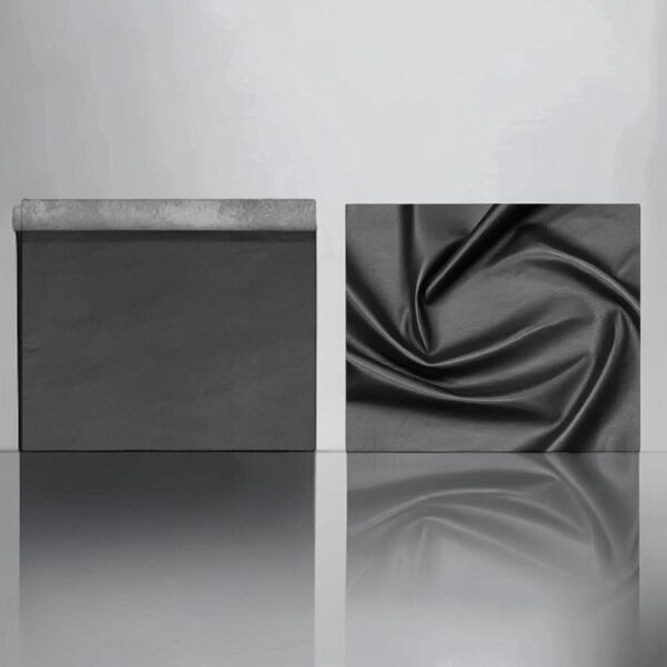 Valencia Dark Grey, Leather Lambskin : Italian Lamb Nappa (0.6-0.7mm 1.5oz) 10