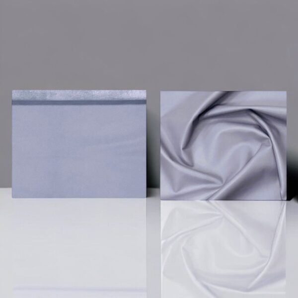 Valencia Light Grey, Leather Lambskin : Italian Lamb Nappa (0.6-0.7mm 1.5oz) 10