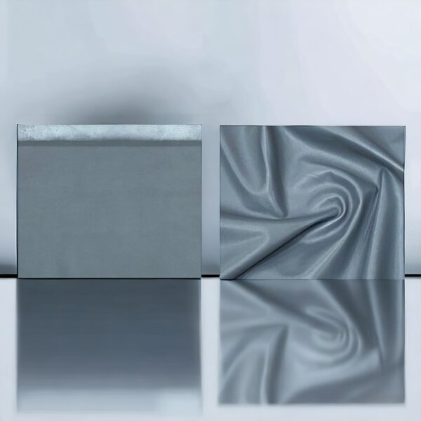 Valencia Silver Grey, Leather Lambskin : Italian Lamb Nappa (0.6-0.7mm 1.5oz) 10