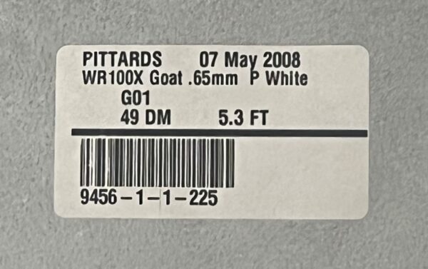 Pittards WR100X Goat Pearl-White : 0.65mm Water Resistant Lambskin (Ex Pittards Stock) Wr100X.65mm GoatPearlWhite - Image 4