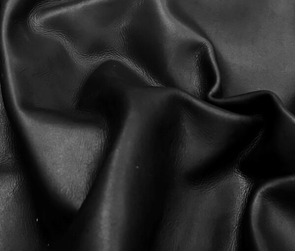 Asa Black Shoe Leather : Smooth Small Cow Sides, 1.6-1.8mm (Ex Pittards Stock) - Image 3