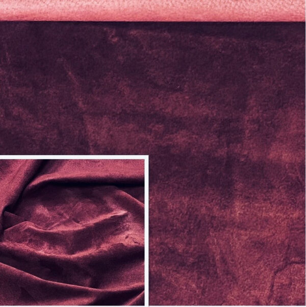 Aubergine, Pig Suede : (0.5-0.6mm 1.5oz) 15 - Image 2