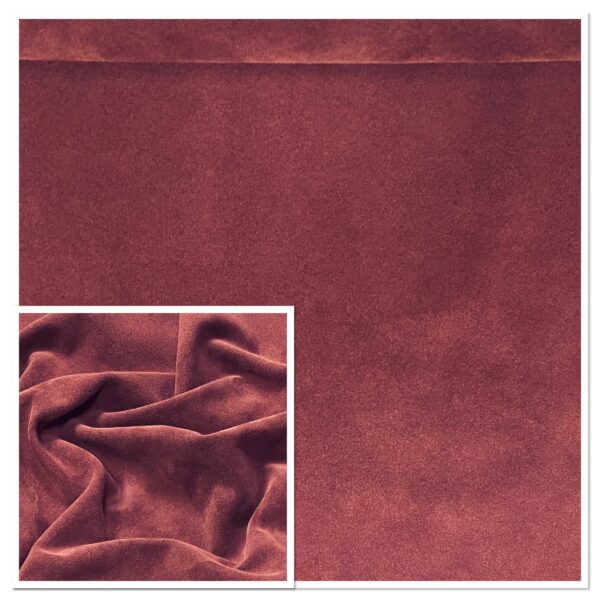 Aubergine, Split Suede : (1.1mm-1.2mm 3oz) 15 - Image 2