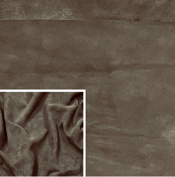 Charcoal, Goat Suede : (0.5-0.6mm 1.5oz) 5 - Image 2