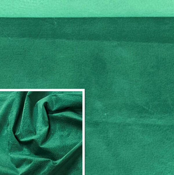 Emerald Green, Pig Suede : (0.5-0.6mm 1.5oz) 15 - Image 2