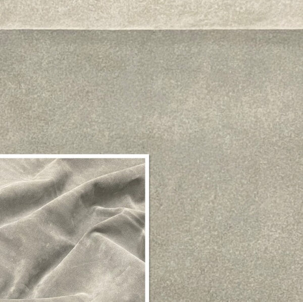 Light Grey, Split Suede : (1.1mm- 1.2mm 3oz) 15 - Image 2