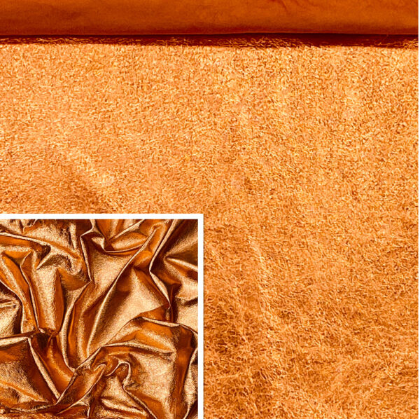 Mango, Metallic Foiled Leather Pig Skin : (0.6-0.7mm 1.5oz) 15 - Image 2