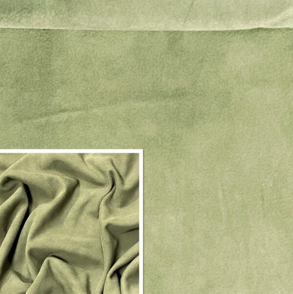 Olive, Goat Suede : (0.5-0.6mm 1.5oz) 5 - Image 2