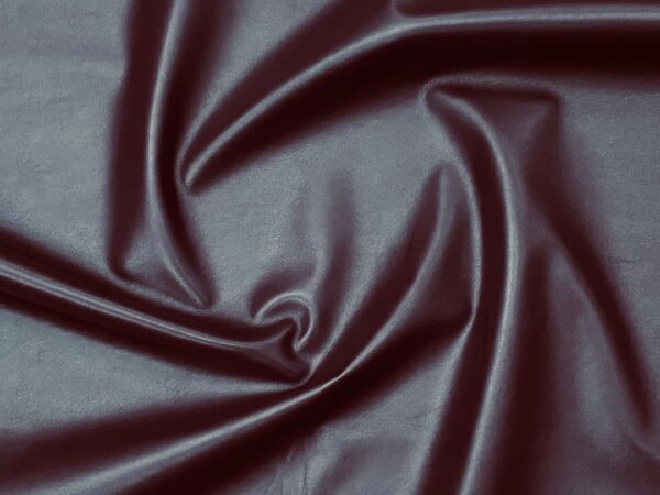 Valencia Plum, Leather Lambskin : Italian Lamb Nappa (0.6-0.7mm 1.5oz) 10 - Image 4