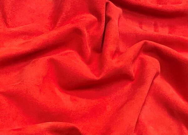 Red, Goat Suede : (0.5-0.6mm 1.5oz) 5 - Image 3